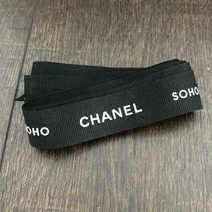 Chanel gift wrap ribbon